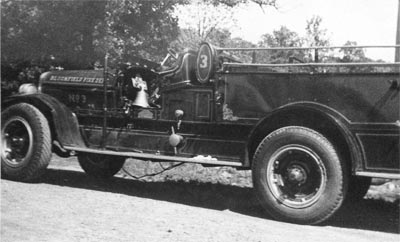 Old No. 3 fire truck